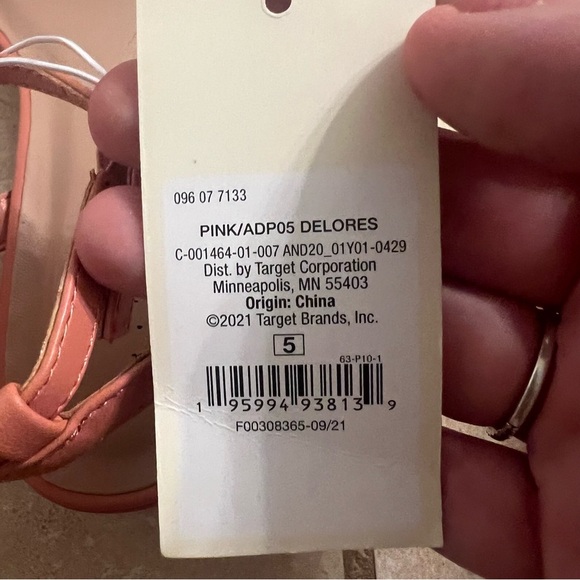 NWT A New Day Pink Delores Sandal Women’s Size 5 - Picture 7 of 7